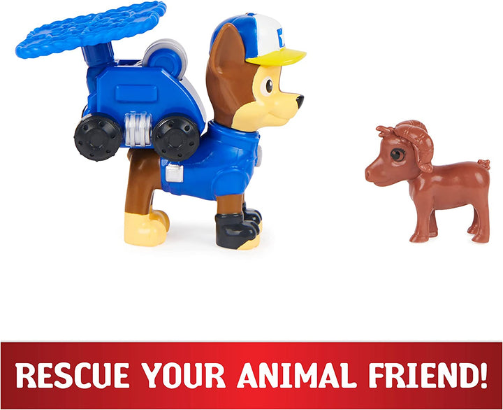 PAW Patrol, Big Truck Pups Chase-Actionfigur mit ansteckbarer Rettungsdrohne