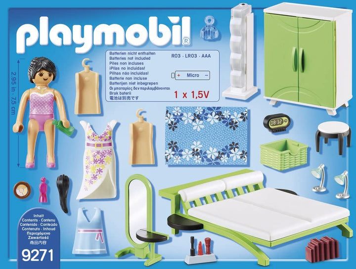 Playmobil City Life 9271 Dormitorio para niños a partir de 4 años