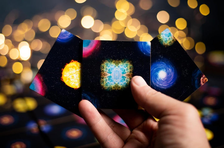 Four Corners: Galaxy A Living Puzzle Tile Game- Captivating Art, Strategy, and P