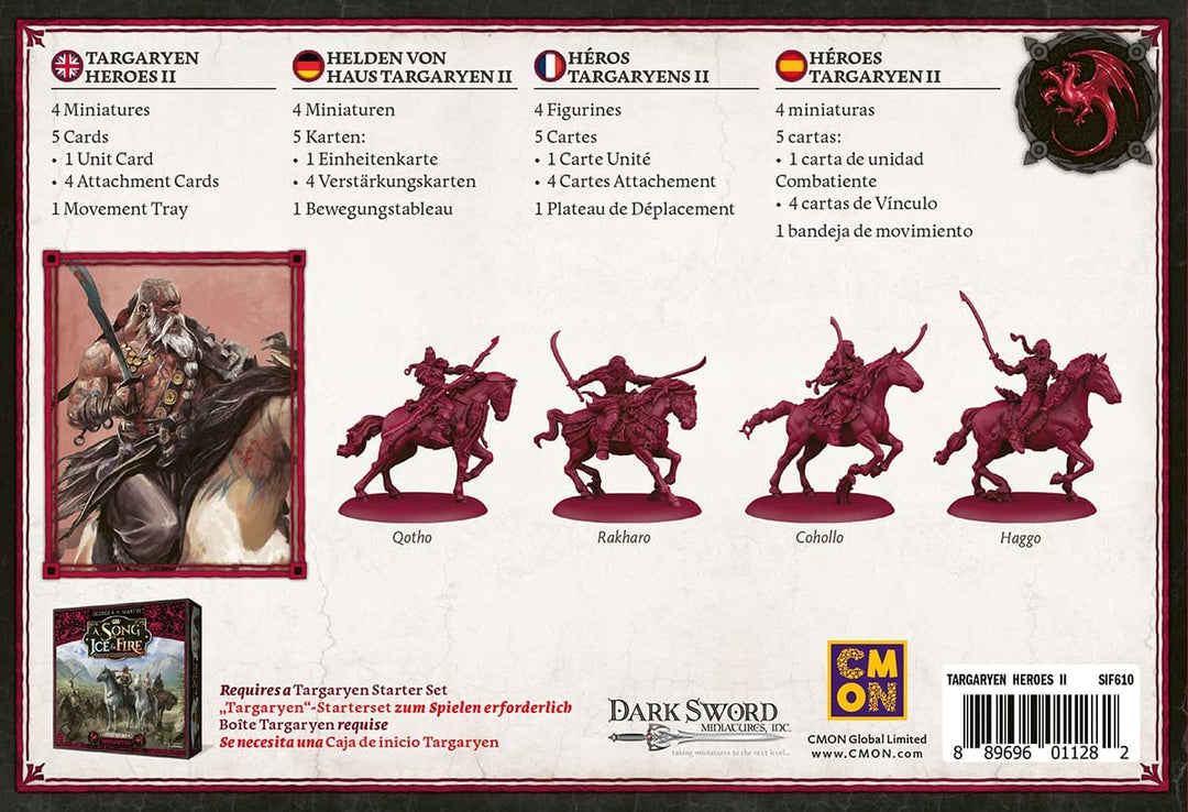 Ein Lied von Eis und Feuer: Targaryen Heroes Set 2