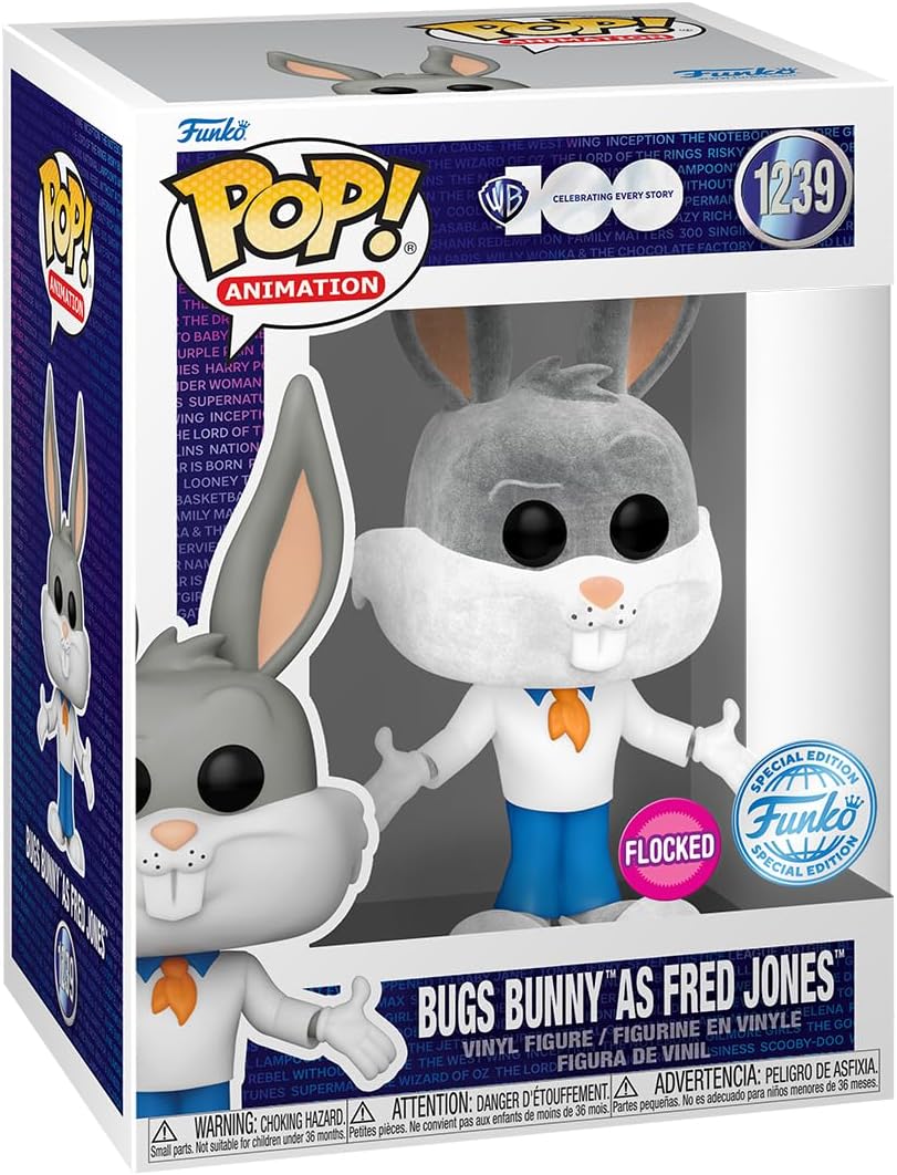 Pop! & Tee - Bugs Bunny as Fred (XL)