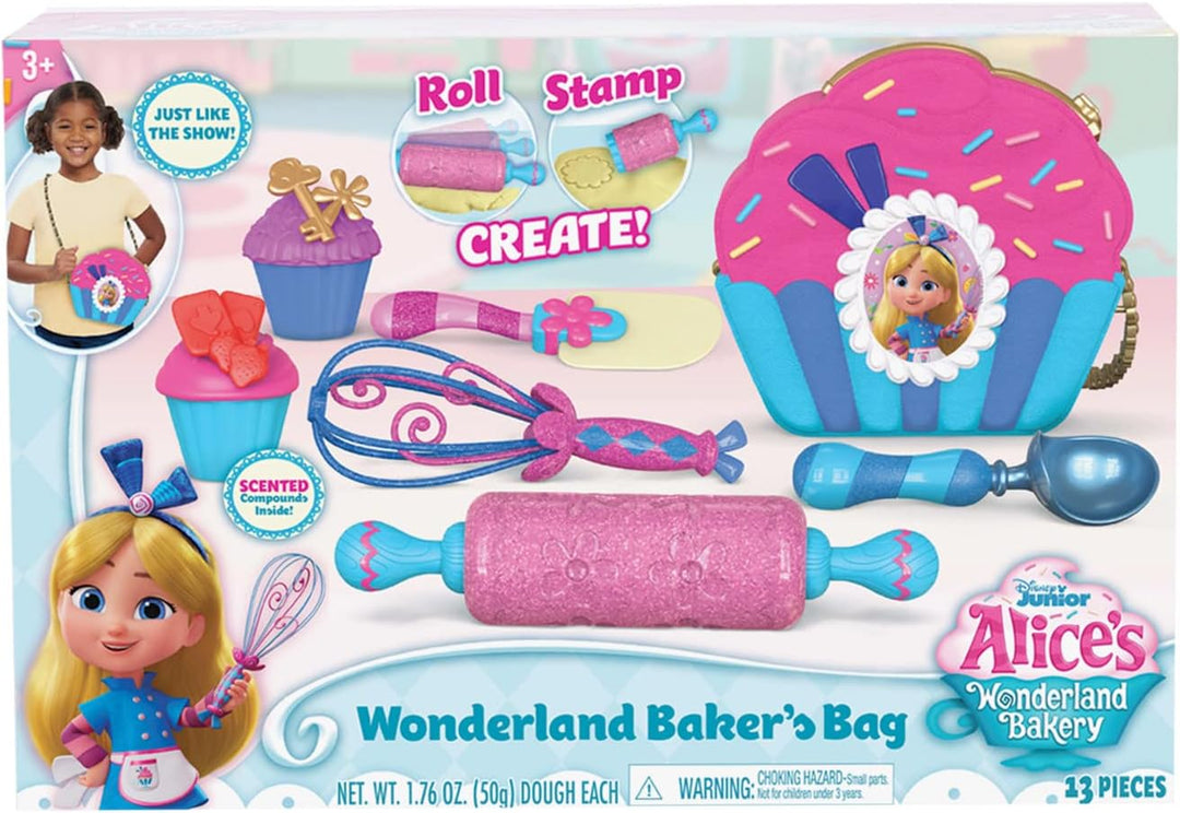 Just Play 98524 Disney Junior Alice's Bakery Wonderland Bäckertasche