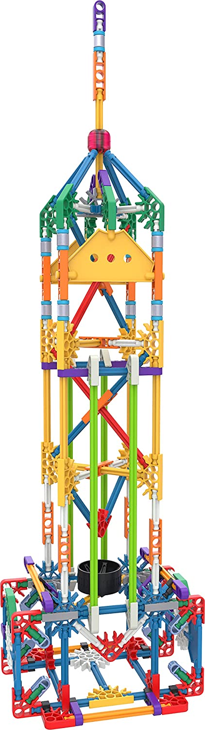 K'NEX 80207 City Builders Bauset, 3D-Lernspielzeug für Kinder, 325 Teile