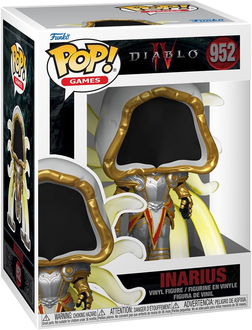 Funko POP! Games: Diablo 4- Inarius - Collectable Vinyl Figure