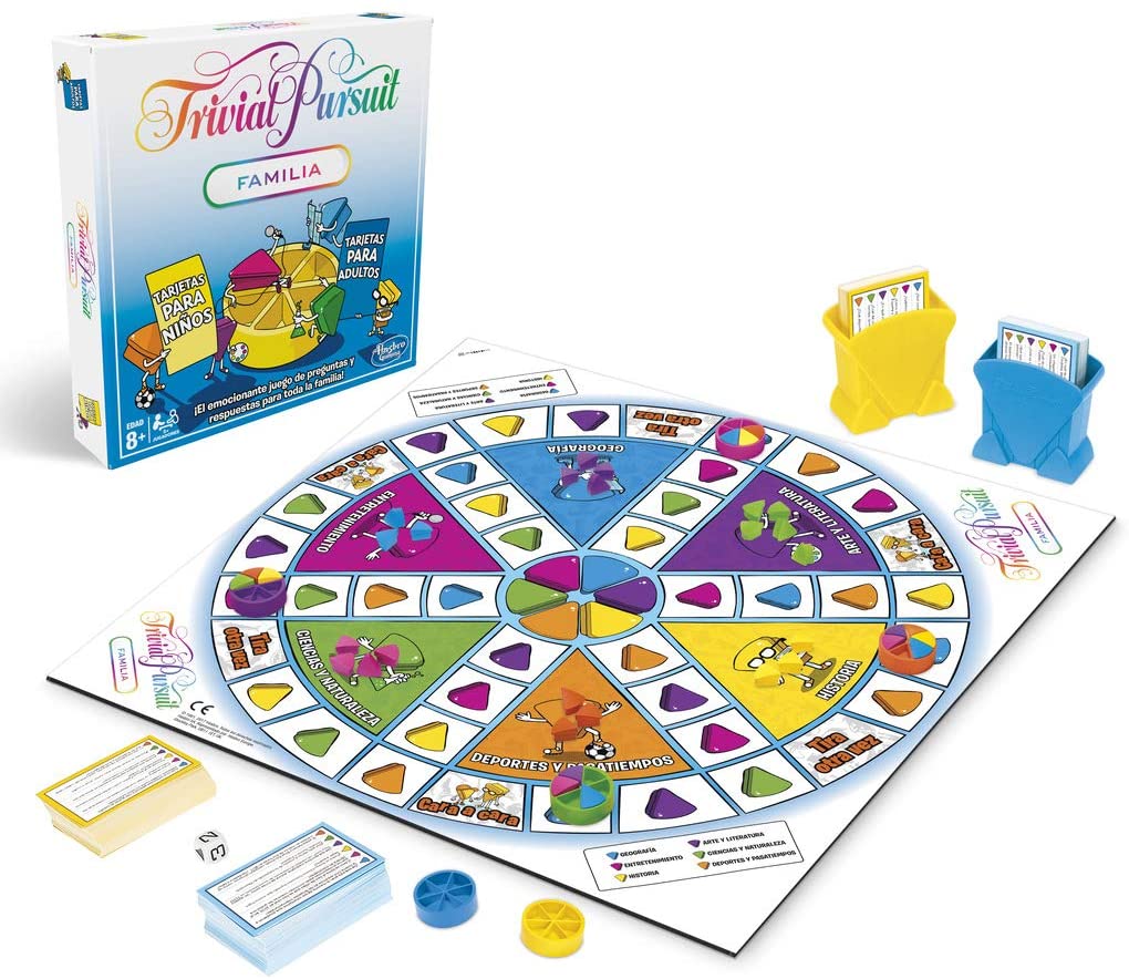 Famille Hasbro Gaming Trivial Pursuit, multicolore (e1921105)