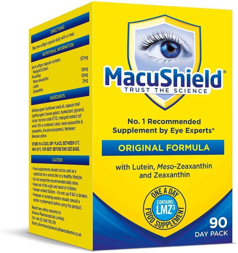 MacuShield Original Formula 90 Capsules