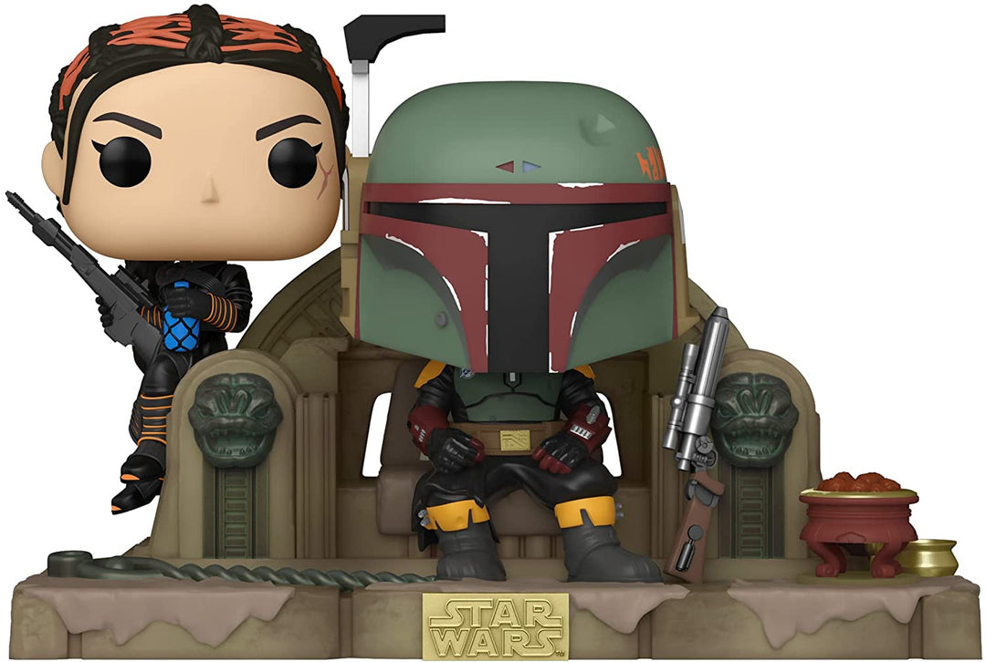 Star Wars Boba Fett & Fennec on Throne Funko 58391 Pop! Vinyl #486