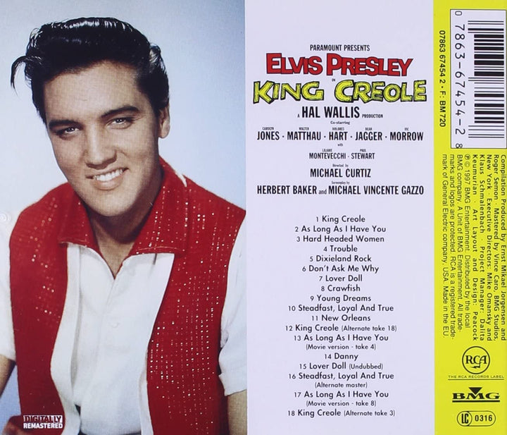 King Creole - Elvis Presley [Audio CD]