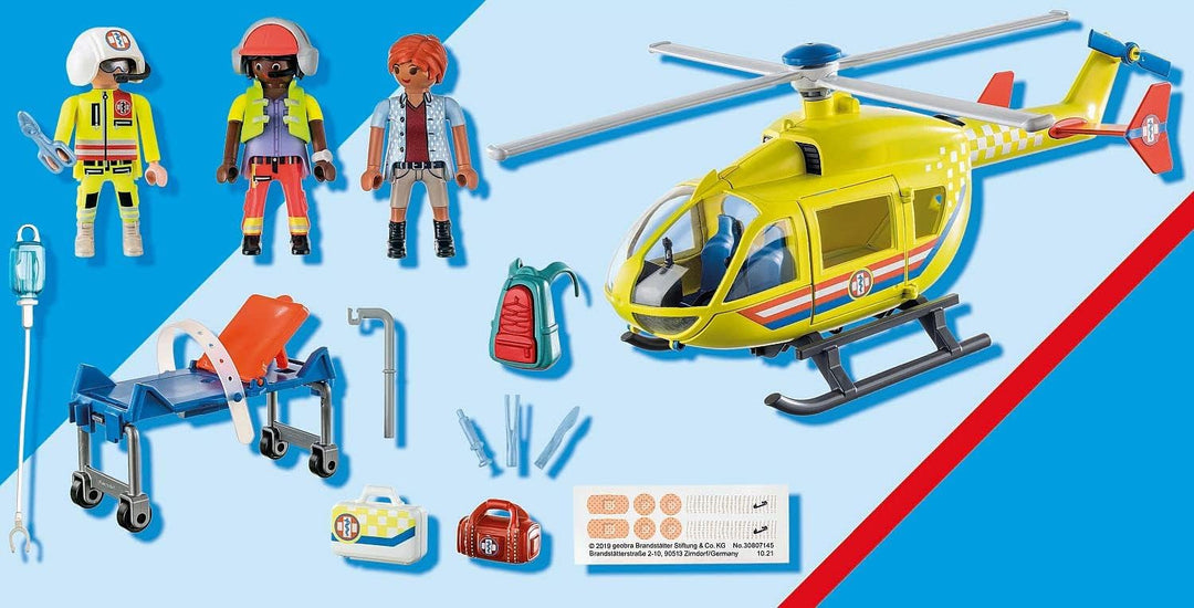 Playmobil City Life Medical Helicopter