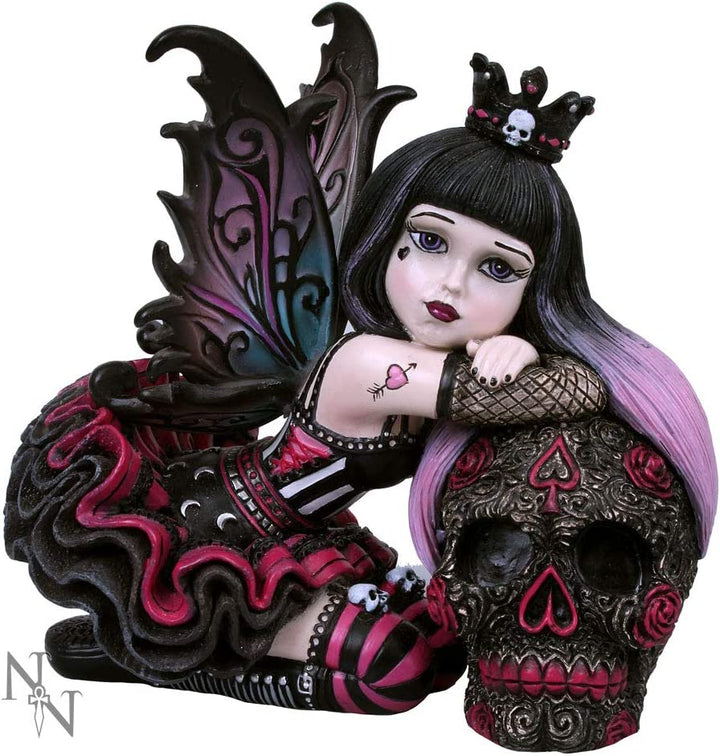 Nemesis Now Lolita Fairy Figurine, Black, 12cm