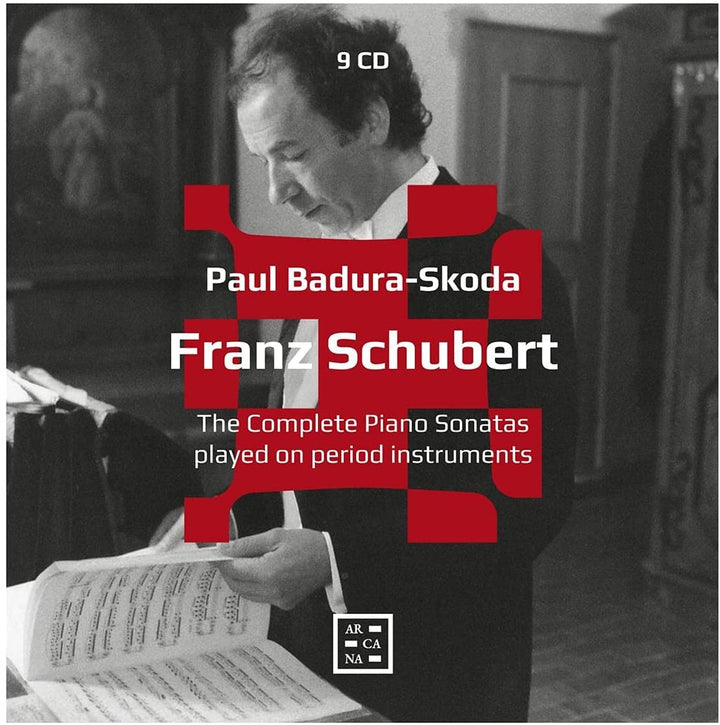 Paul Badura-Skoda - Schubert: The Complete Piano Sonatas Played on Period Instruments [Audio CD]