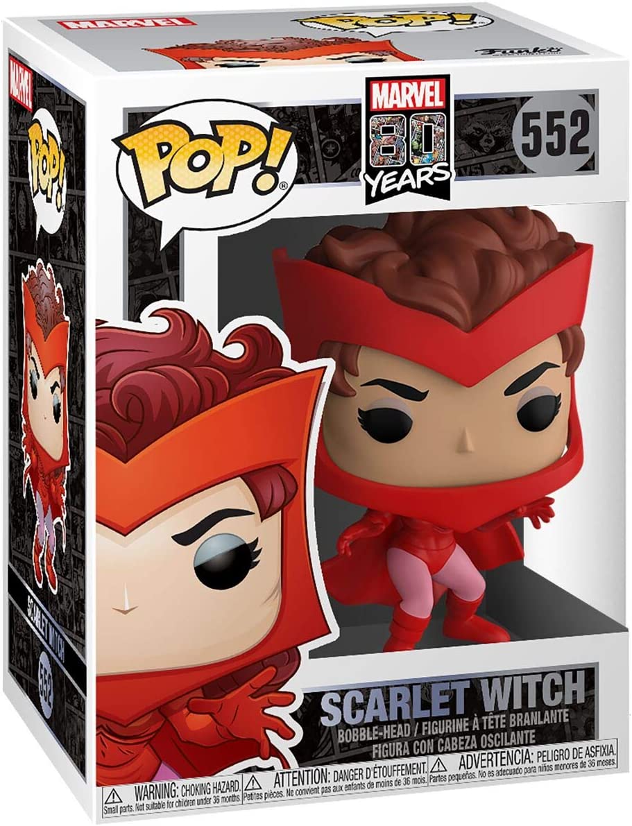 Marvel 80 Years Scarlet Witch Funko 44503 Pop! Vinyl #552