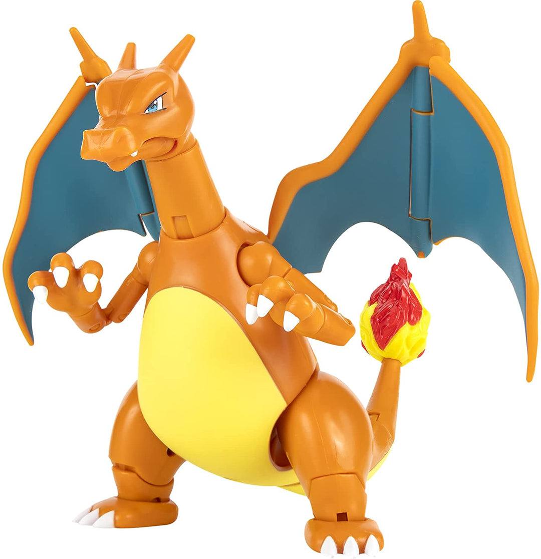 Pokemon Select 6 Zoll bewegliche Figur-Charizard, mehrfarbig