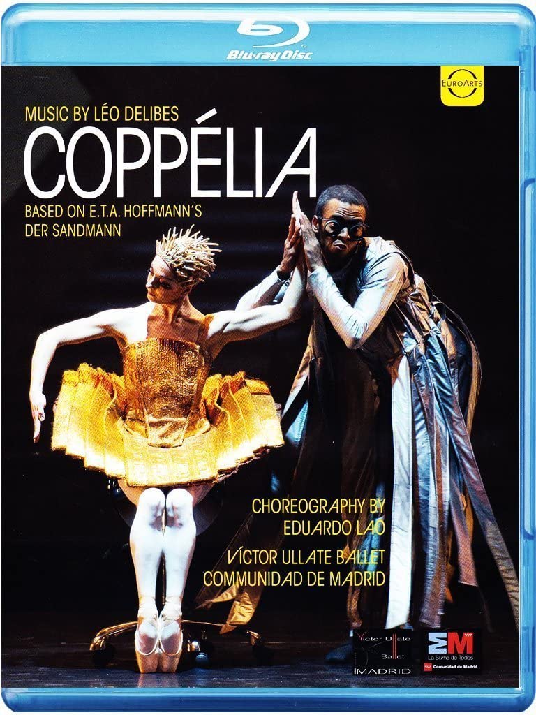 Delibes: Coppelia [Victor Ullate Ballet Communidad de Madrid, Eduardo Lao] [2014] [Region Free] - [Blu-Ray]