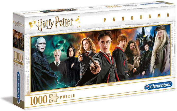 Clementoni 61883 - Puzzle Panorama Puzzle - Harry Potter - 1000 Teile,