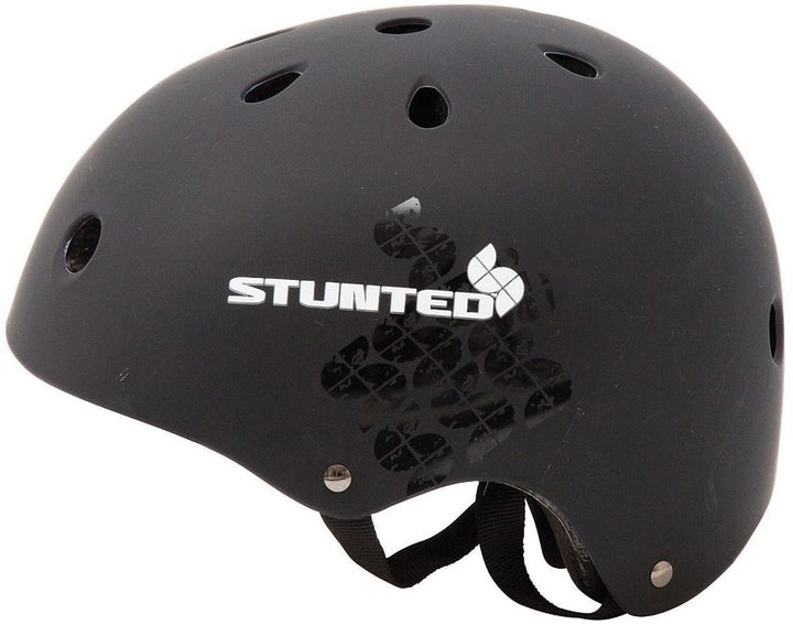 Casque de sécurité Stunted Unisexe-Jeunesse, Noir, 54-58cm