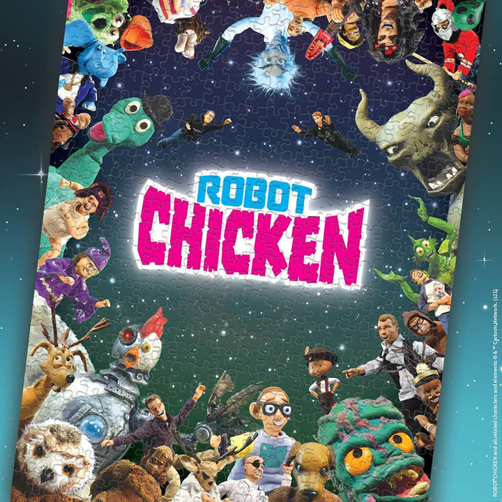 USAopoly Robot Chicken „It was Only a Dream“, 1000-teiliges Puzzle, 19" x 27"