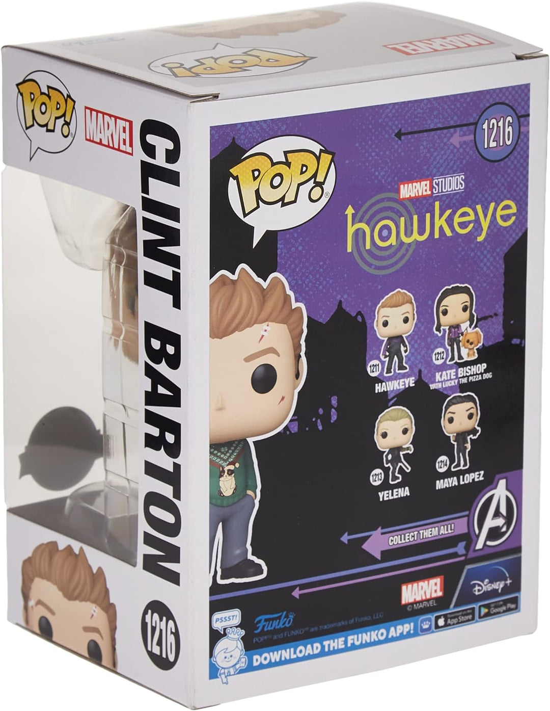 Funko POP! #1216 Hawkeye – Clint Barton Weihnachtspullover Pop! Vinyl – Target Ex