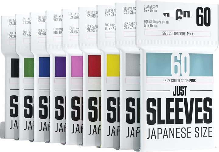 GGX10018 – Just Sleeves – Japanische Größe, Lila (60 Ärmel)