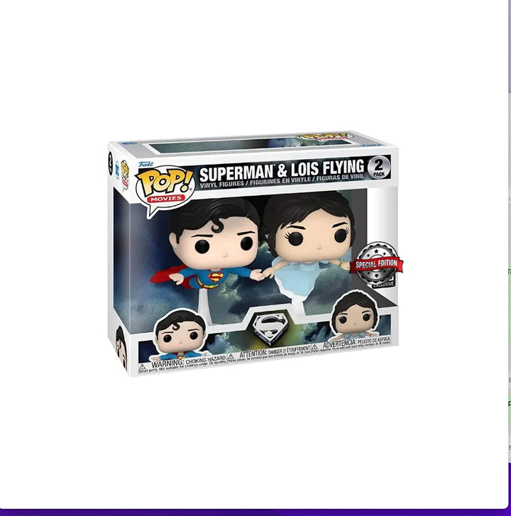 Pop! Filme: Superman &amp; Lois Flying (Sonderausgabe) 2er-Pack Funko 60162 Pop! Vinyl