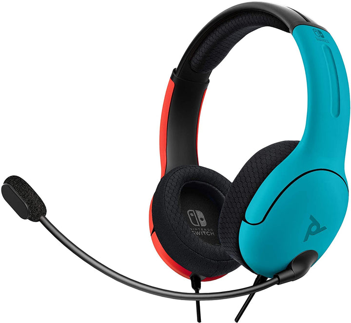 PDP LVL40 Kabelgebundenes Stereo-Headset für NS-Joycon Blau/Rot