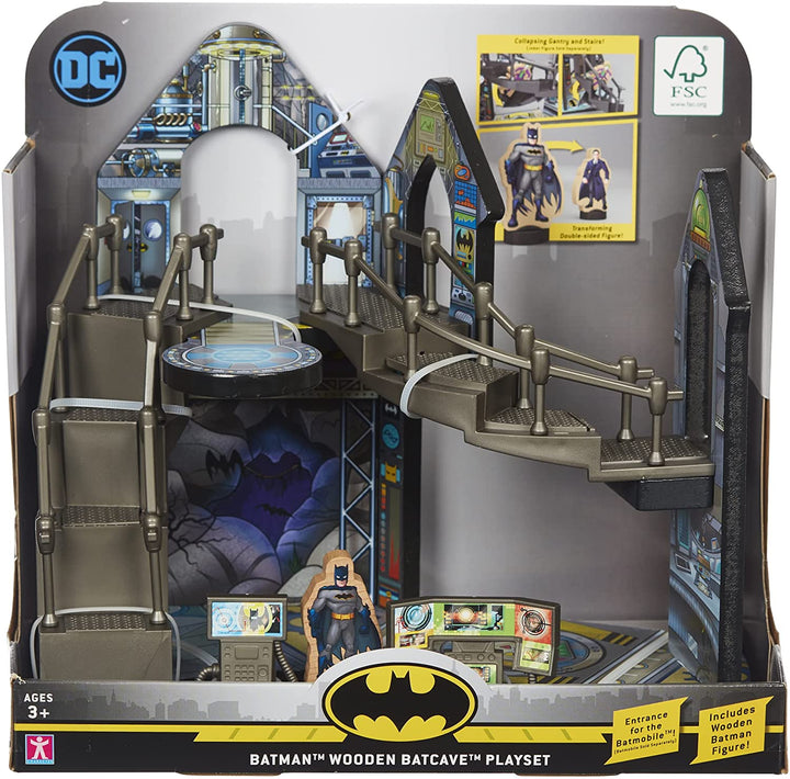 Character Options 07414 Batman Wooden Batcave Playset