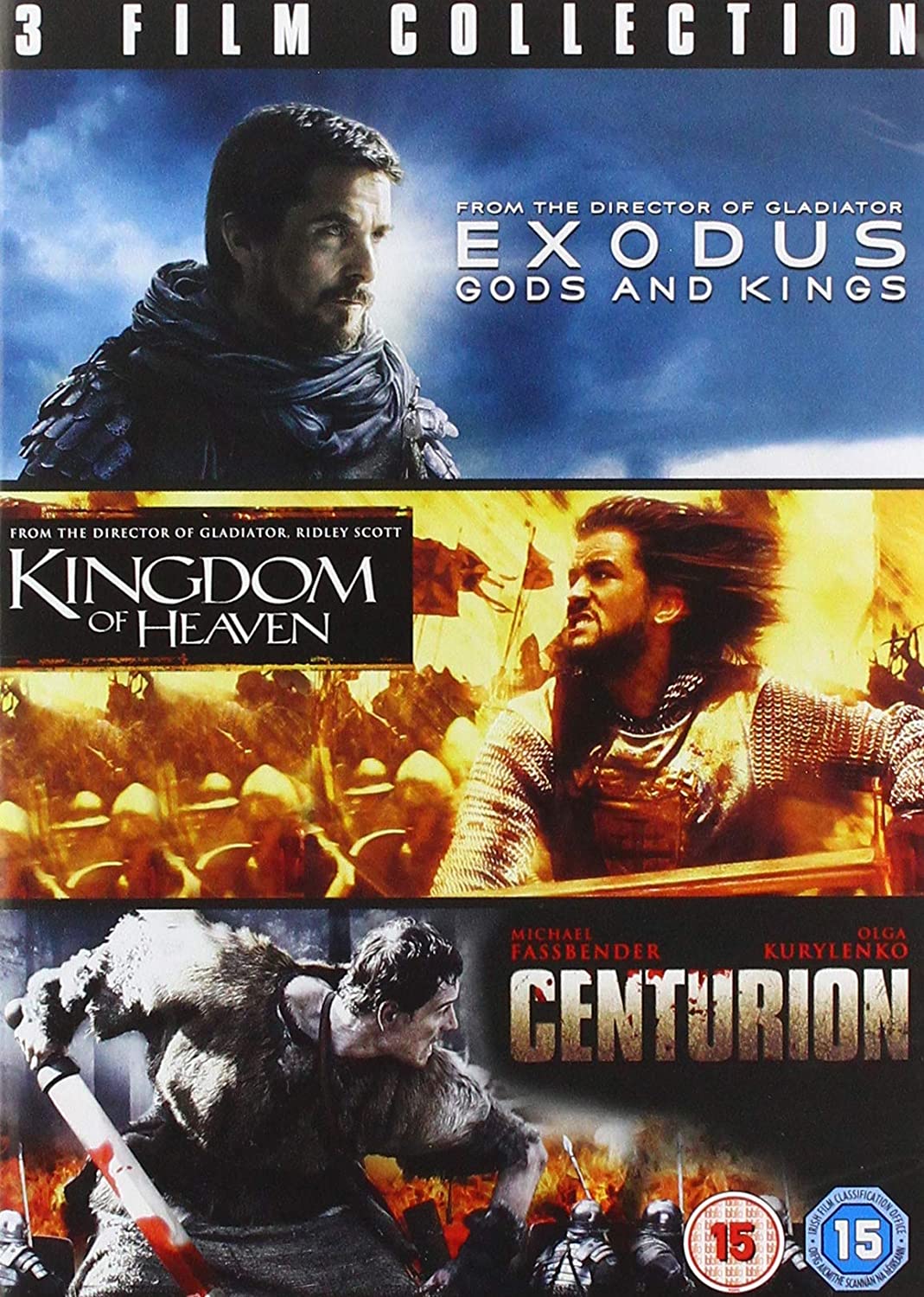 Exodus: Gods and Kings / Kingdom of Heaven / Centurion Triple Feature [DVD] 1