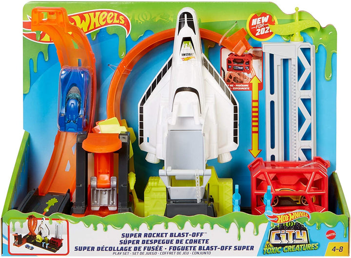 Hot Wheels Super Rocket Blast-Off-Spielset