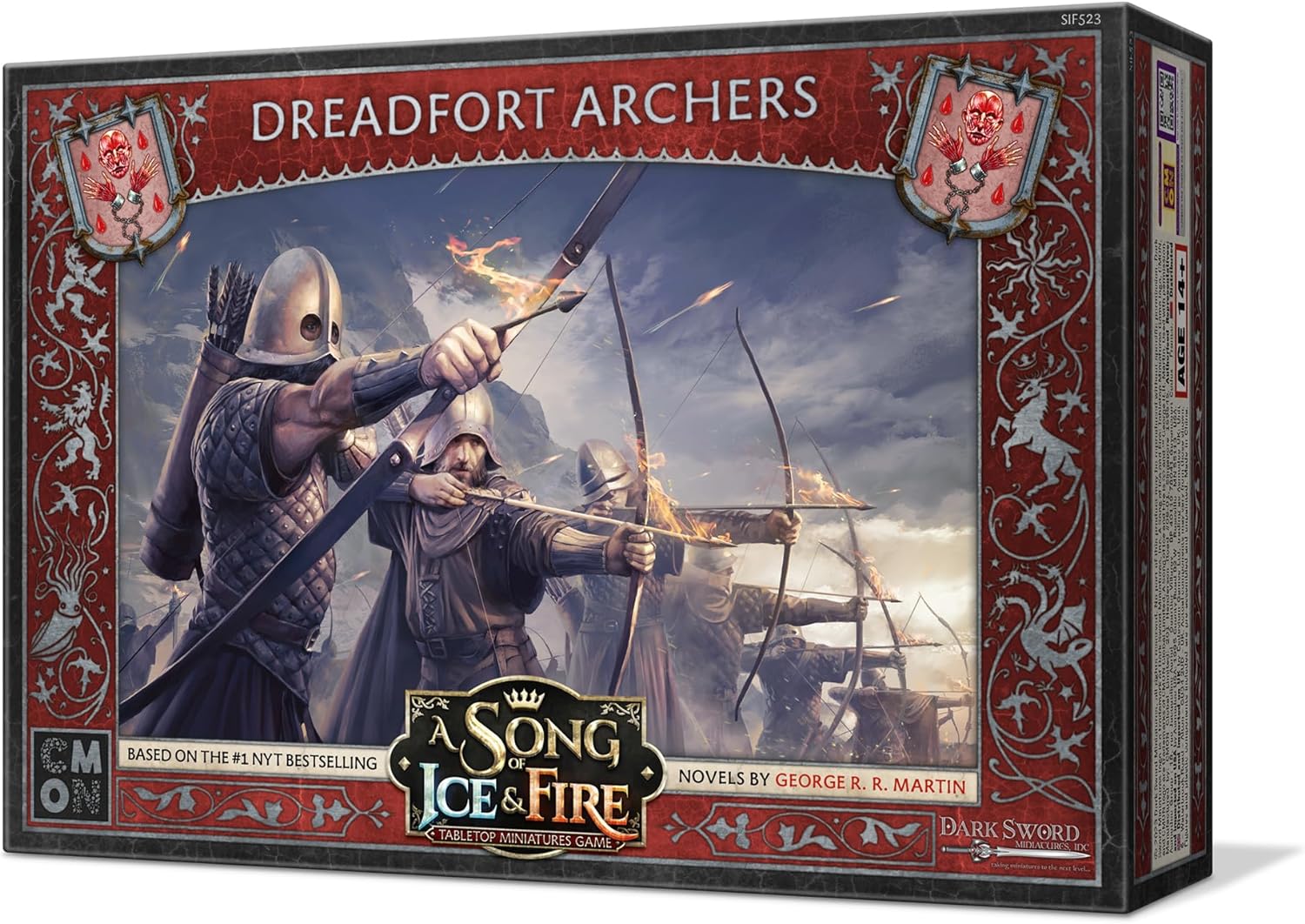 CMON, Das Lied von Eis und Feuer: Tabletop-Miniaturenspiel, Dreadfort Archers Unit Box 4