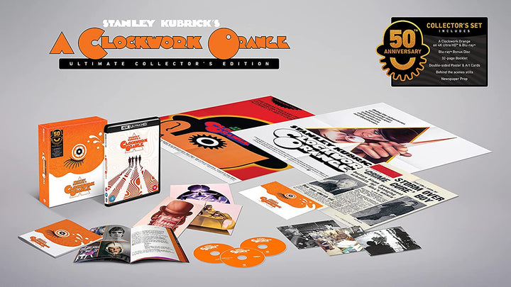 A Clockwork Orange Ultimate Collector's Edition [4K Ultra HD] [1971] [Blu-ray]