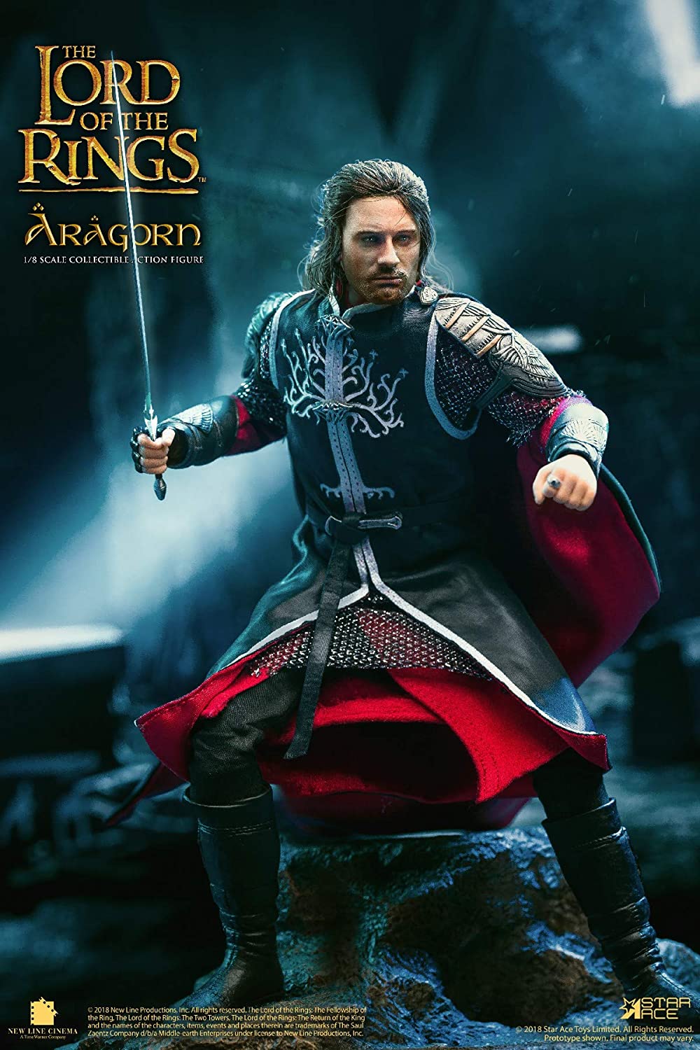 Star Ace Toys - Herr der Ringe Aragorn 2.0 1/8 Coll Action FigureDeluxe Versi