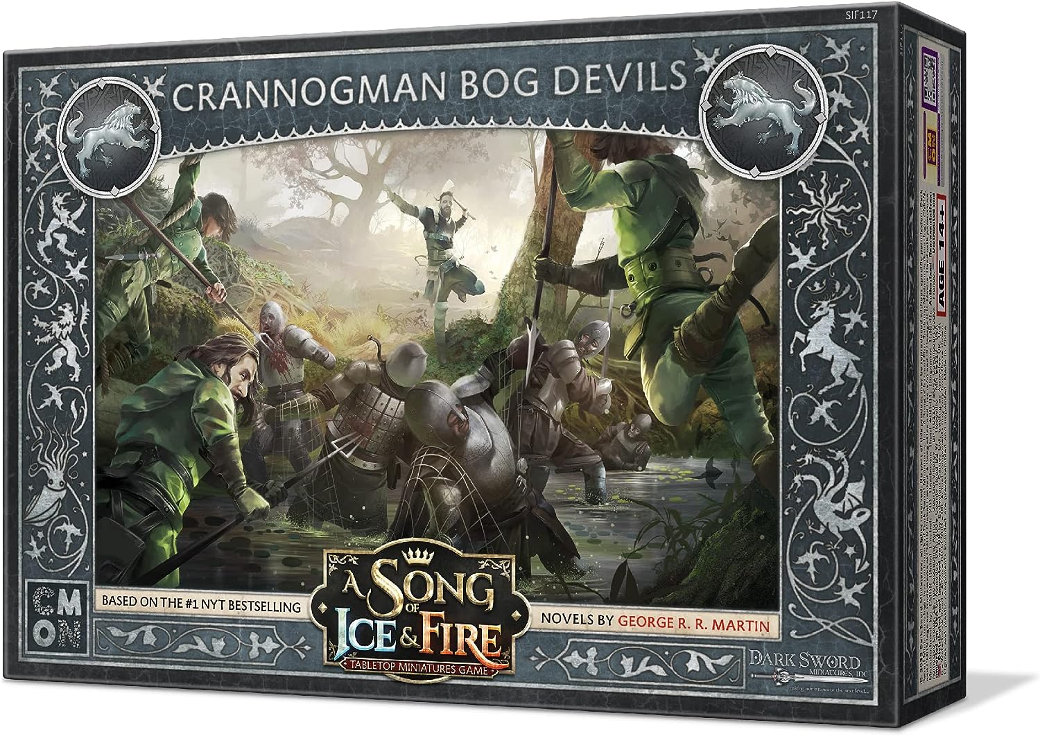 CMON, Das Lied von Eis und Feuer, Crannogman Bog Devils Miniatures 4