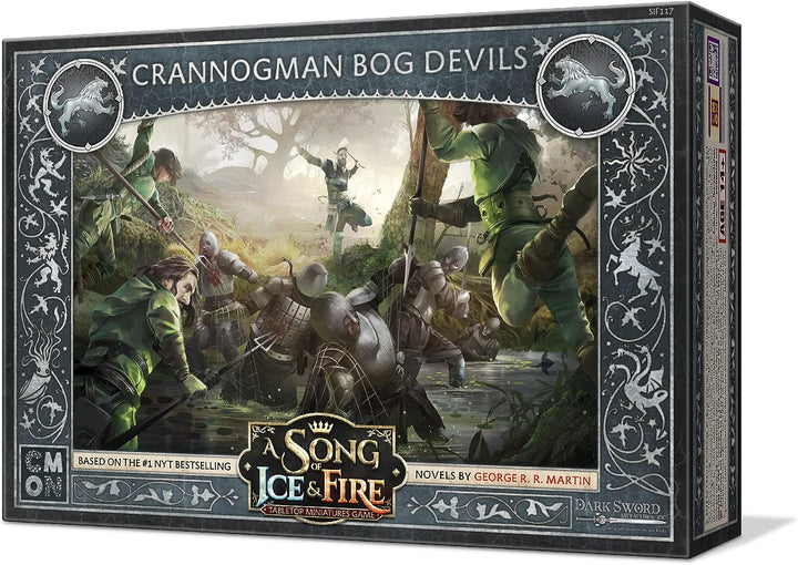 Ein Lied von Eis und Feuer Tabletop-Miniaturspiel Crannogmen Bog Devils Unit Box |