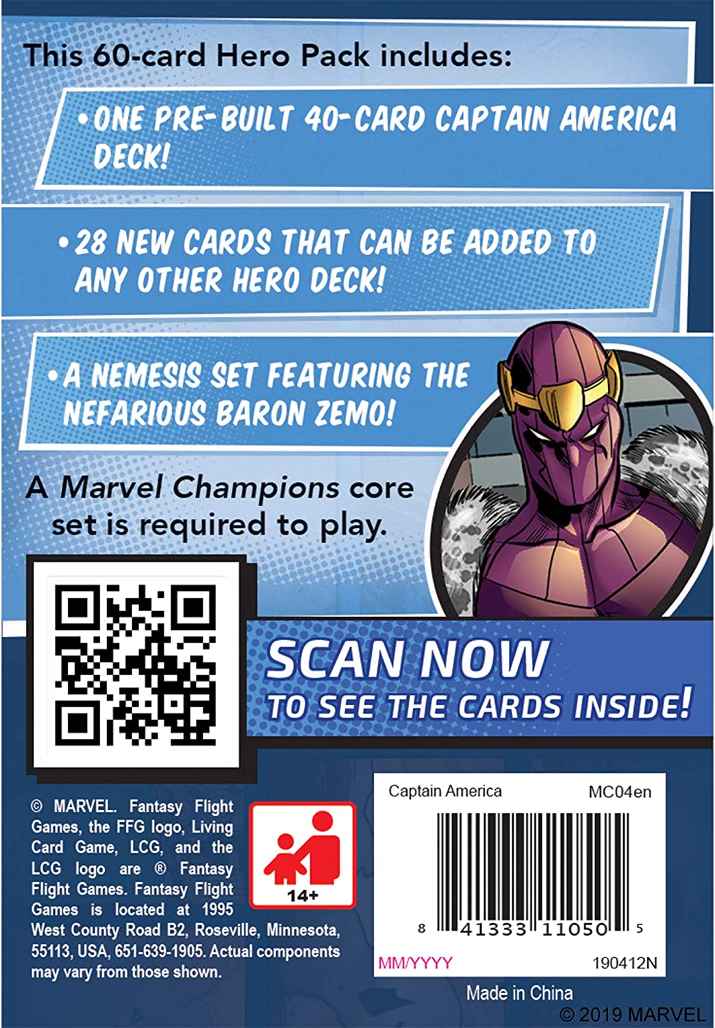 Marvel Champions: Captain America Heldenpaket