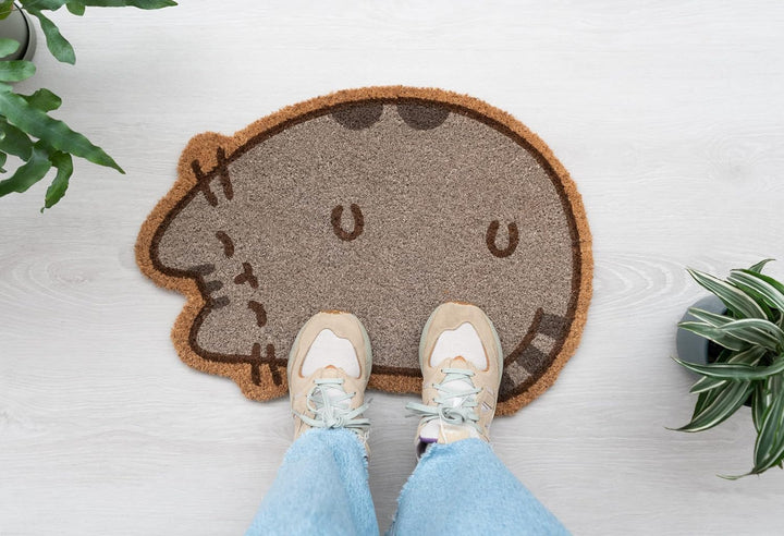 Grupo Erik Official Pusheen Shaped Door Mat - 16.9 x 23.6 Inches / 43 x 60 cm