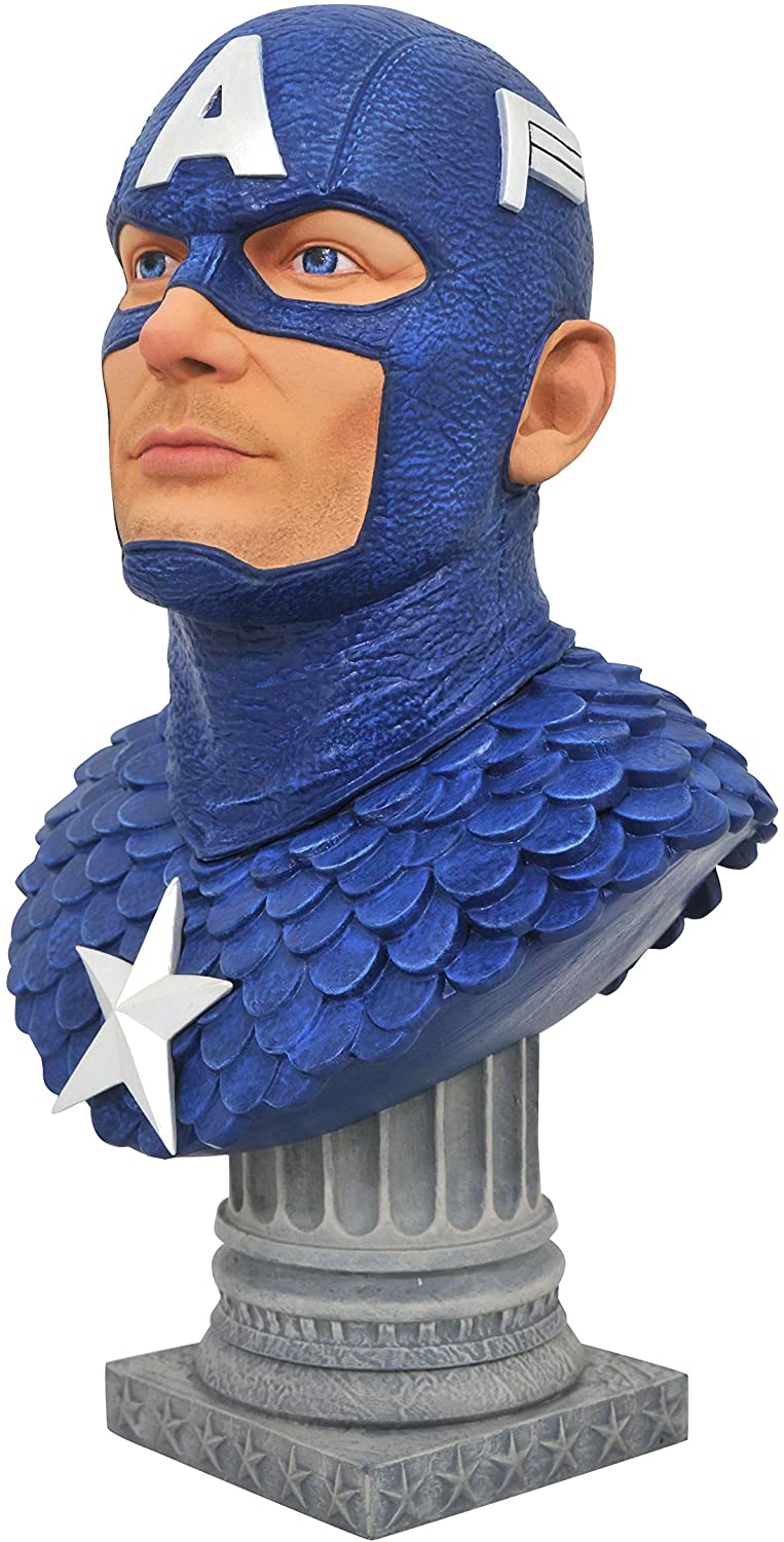 DIAMOND SELECT TOYS MAY192377 Captain America Statue, Multicolor