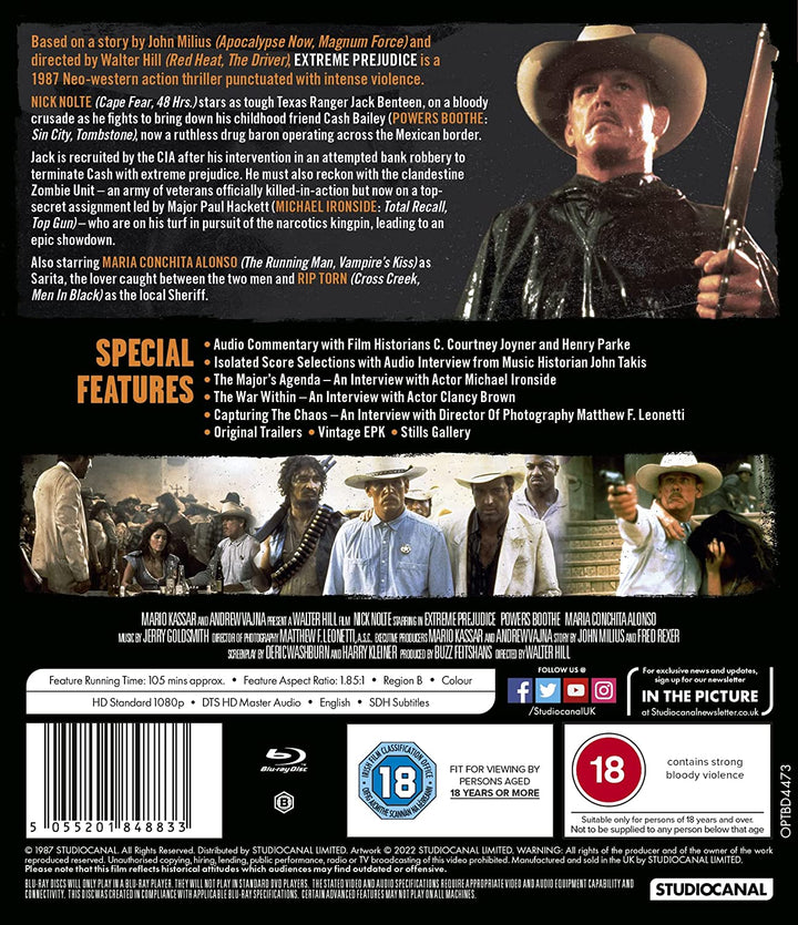 Extreme Prejudice [Cult Classics] [Blu-ray]