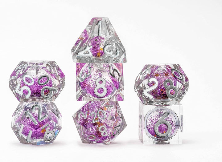 Sorcerous Swirl: Individual d20 Elixir Liquid Core Dice