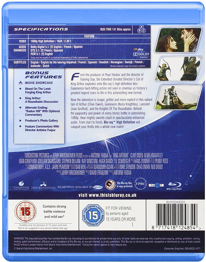 King Arthur - Fantasy/Drama [Blu-ray]