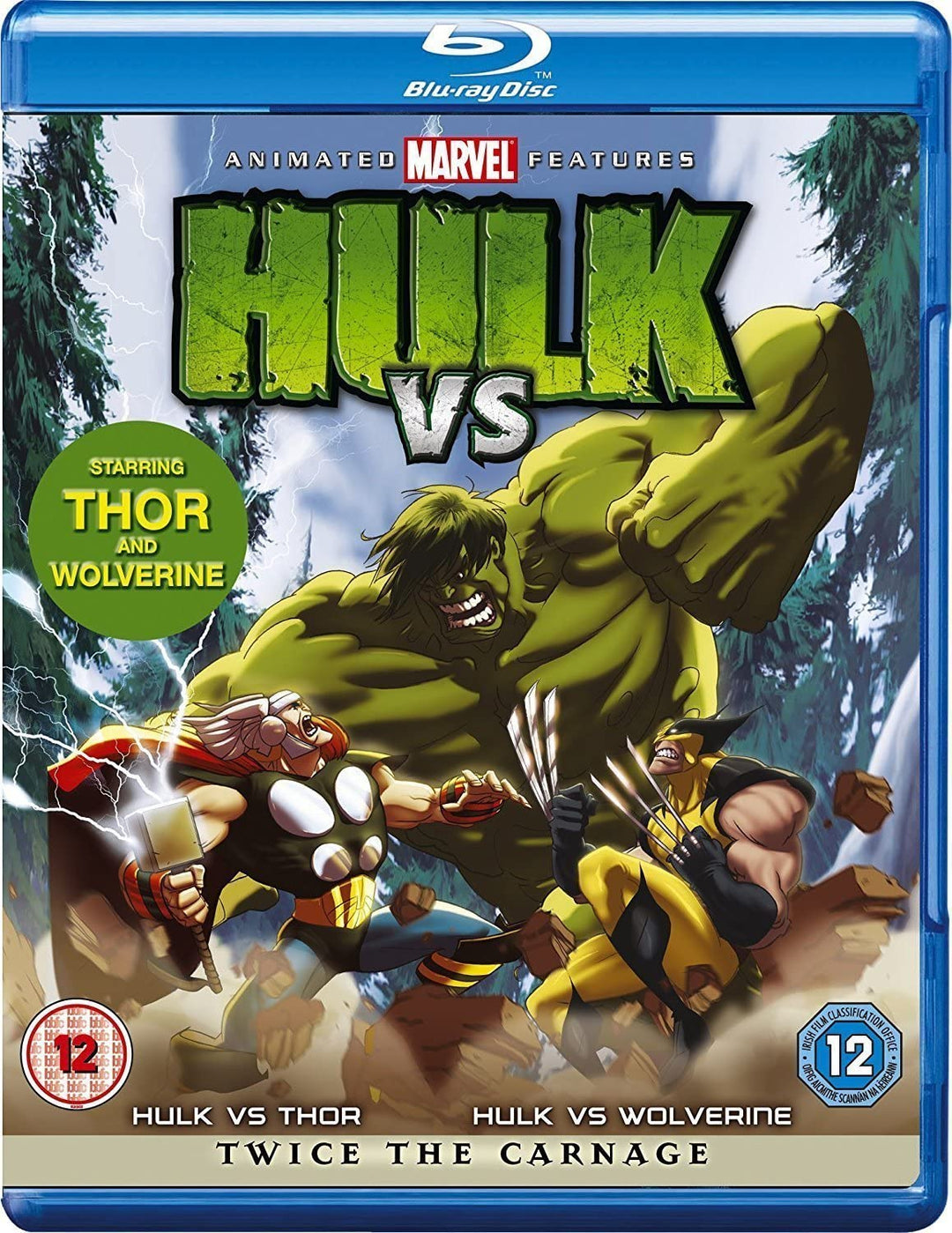 Hulk Vs [2017] - Action/Adventure [Blu-Ray]