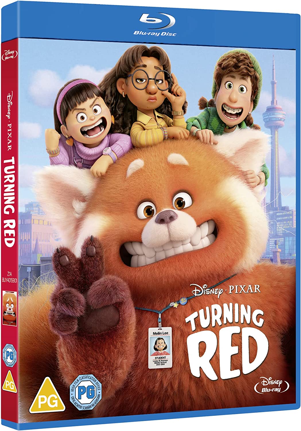 Disney & Pixar's Turning Red [2022] [Region Free] [Blu-ray]