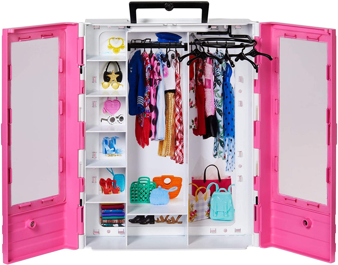 Barbie Fashionistas Ultimate Closet Portable Fashion Toy for 3 to 8 Year Olds