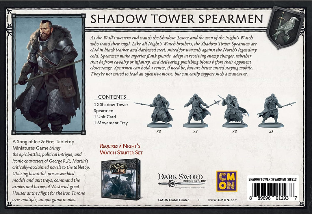 A Song of Ice and Fire: Shadow Tower Spearmen