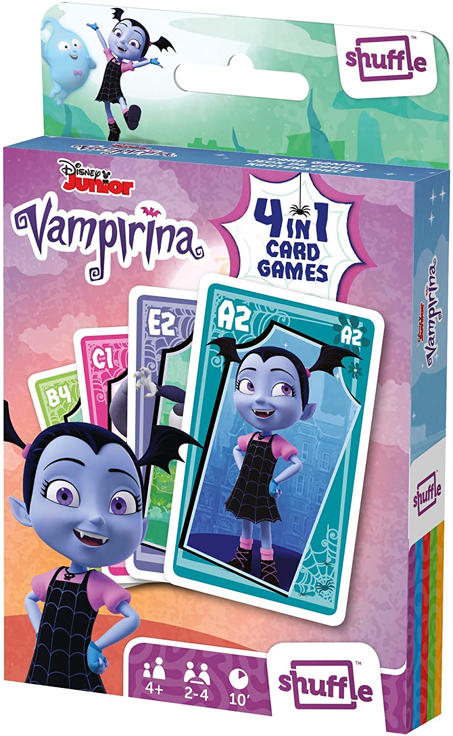 Shuffle Card Game Fun 4 in 1 Vampirina