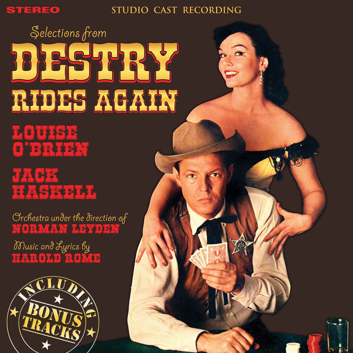 Aufnahme der Studiobesetzung – Destry Rides Again [Audio-CD]