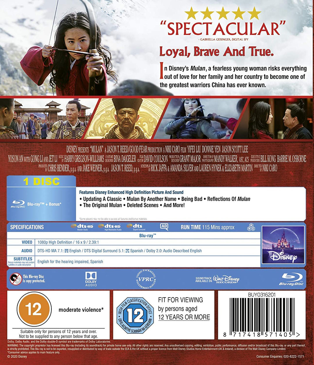 Mulan BD RETAIL [Blu-ray]