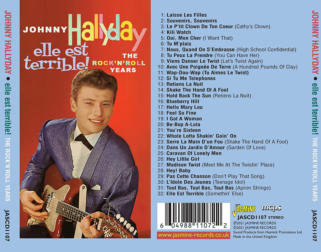 Johnny Hallyday - Elle Est Terrible! The Rock 'N' Roll Years [Audio CD]