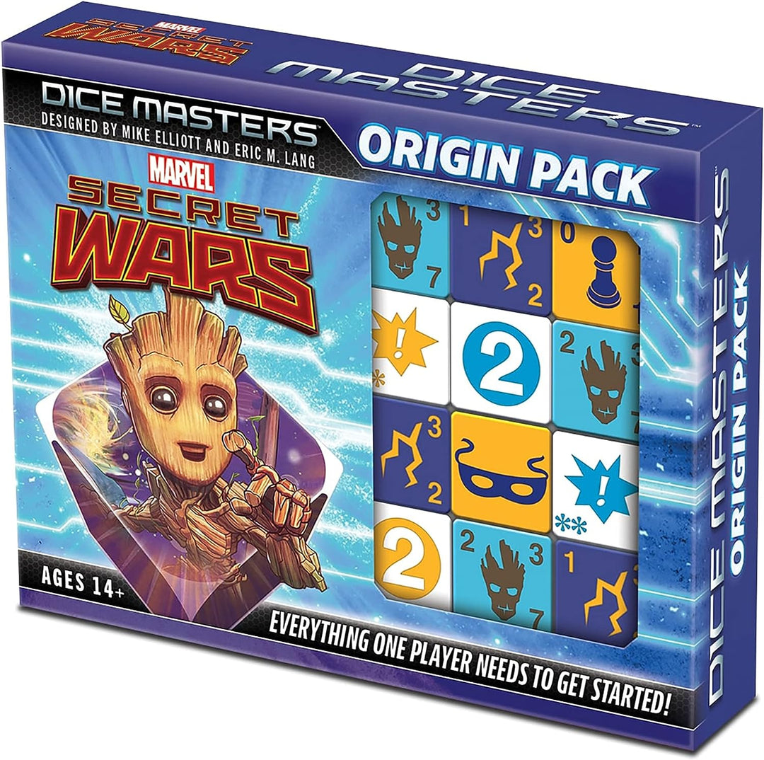 Marvel Dice Masters: Secret Wars Origin Packs Display – Enthält 8 Origin Packs