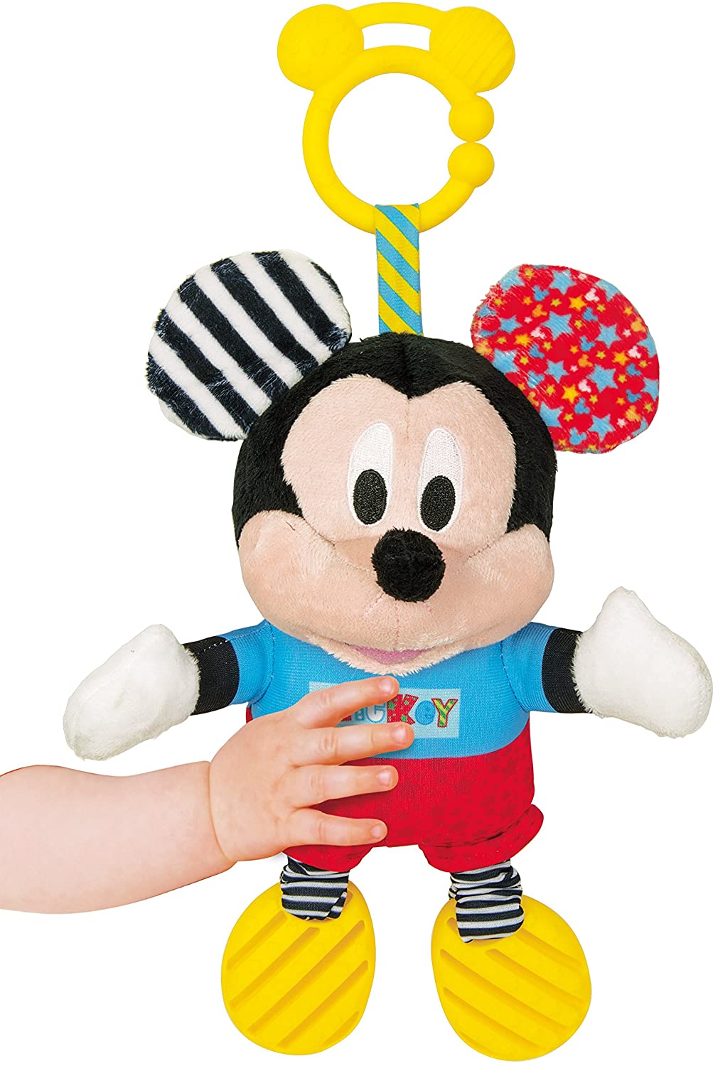 Clementoni 17165 Disney Baby-Mickey First Activities Plush