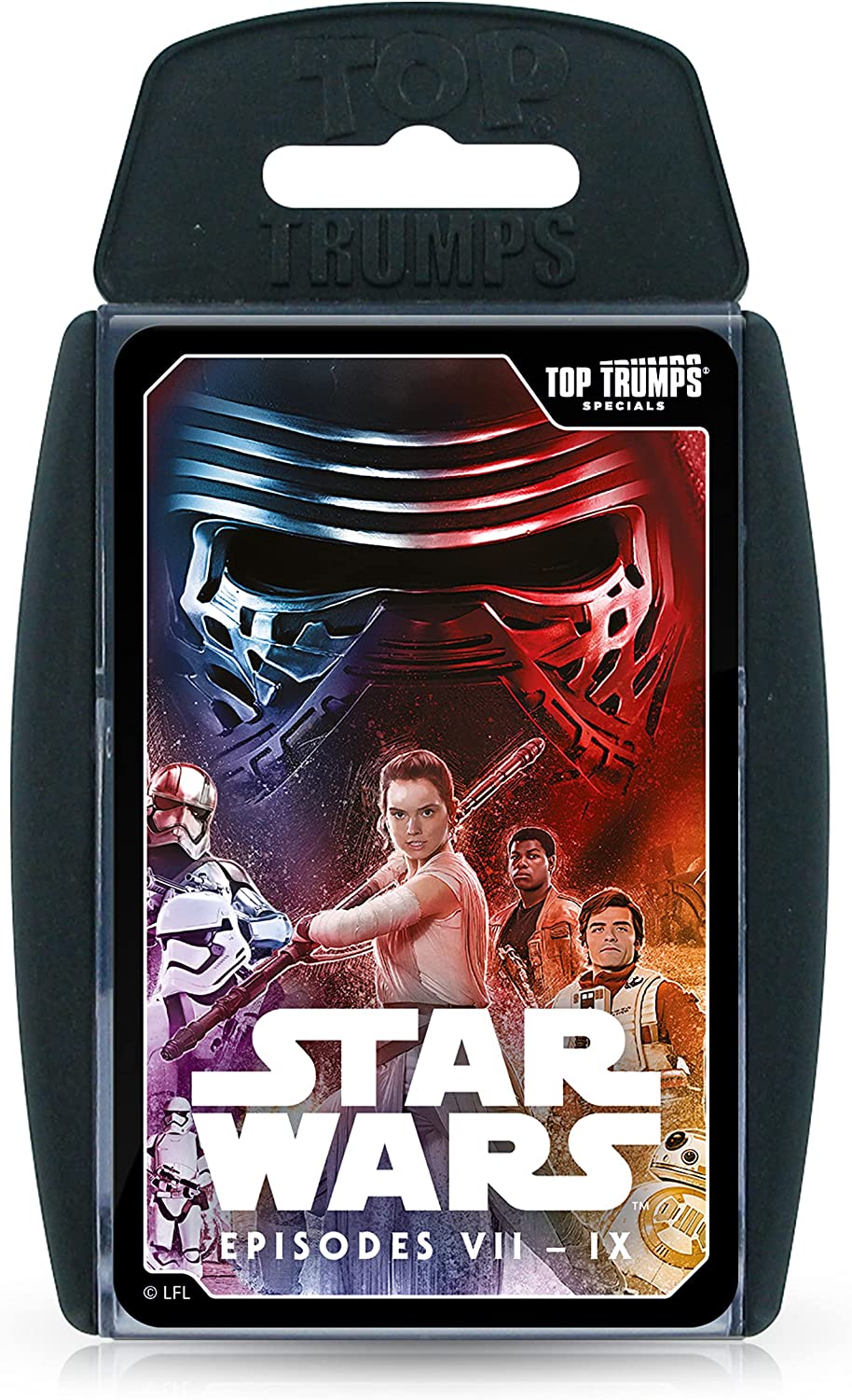 Star Wars Episoden 7-9 Top Trumps Spezialkartenspiel Englische Ausgabe | Schließe dich Rey an,